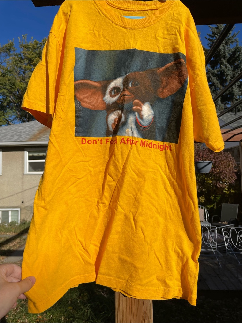 🔥 Gremlins Don't Feel After Midnight Gizmo Tee US M 🔥